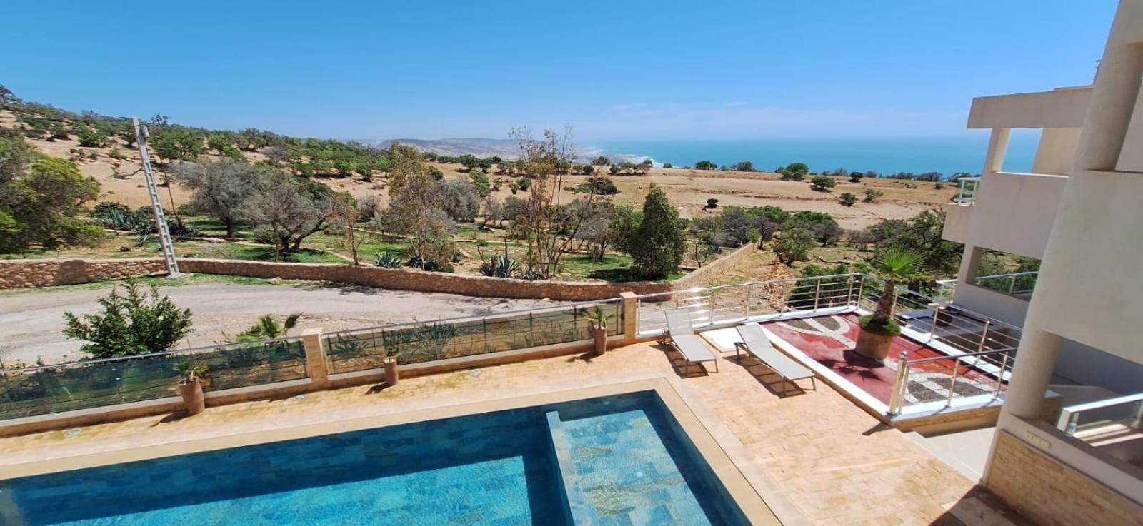 Duplex Taghazout Ocean With Pool & Fitness Apartment Екстериор снимка